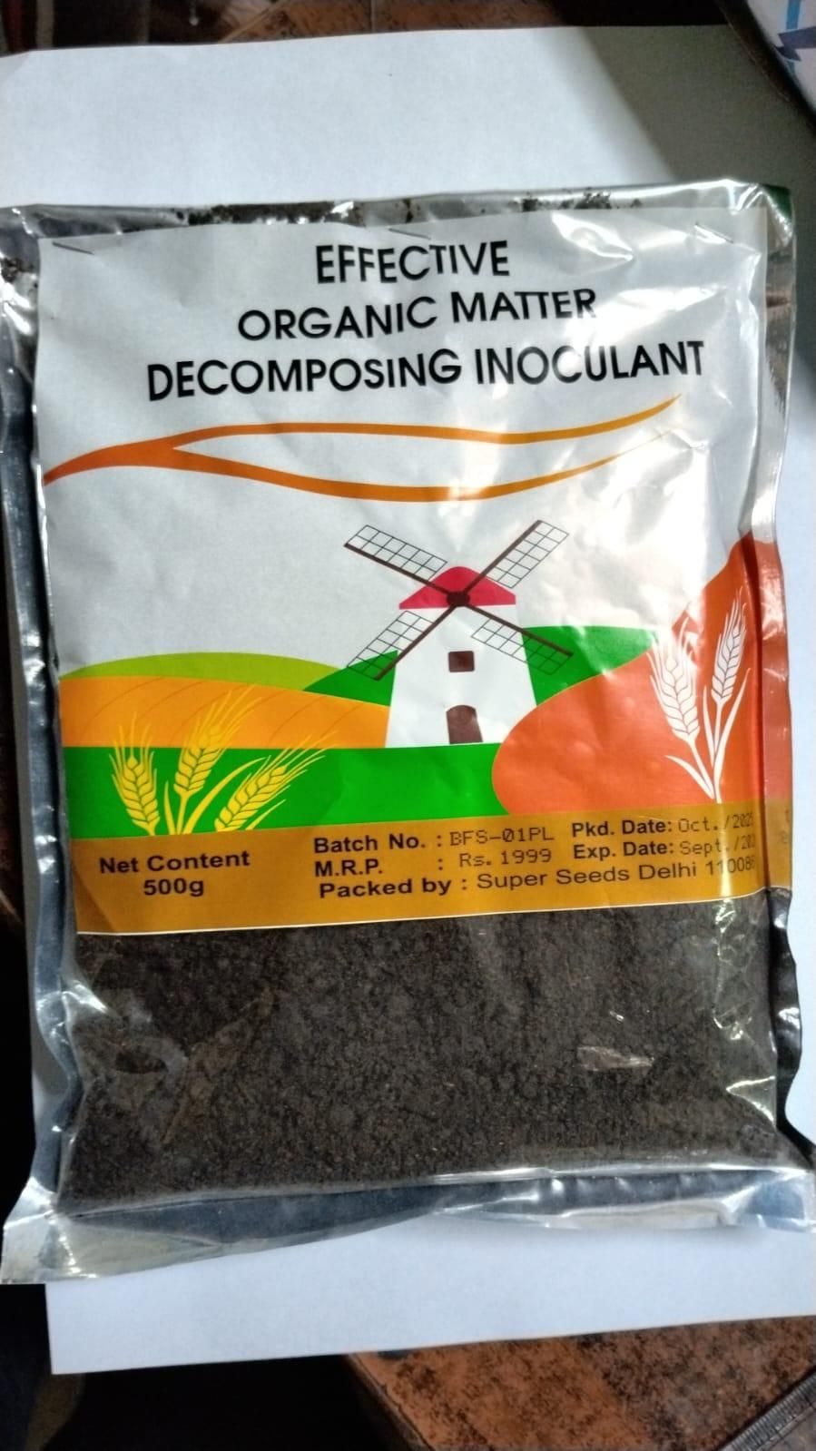 Effective Organic Matter Decomposing Inoculant